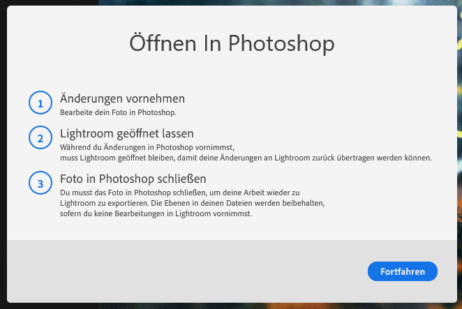 Lightroom Fotos In Adobe Photoshop Bearbeiten