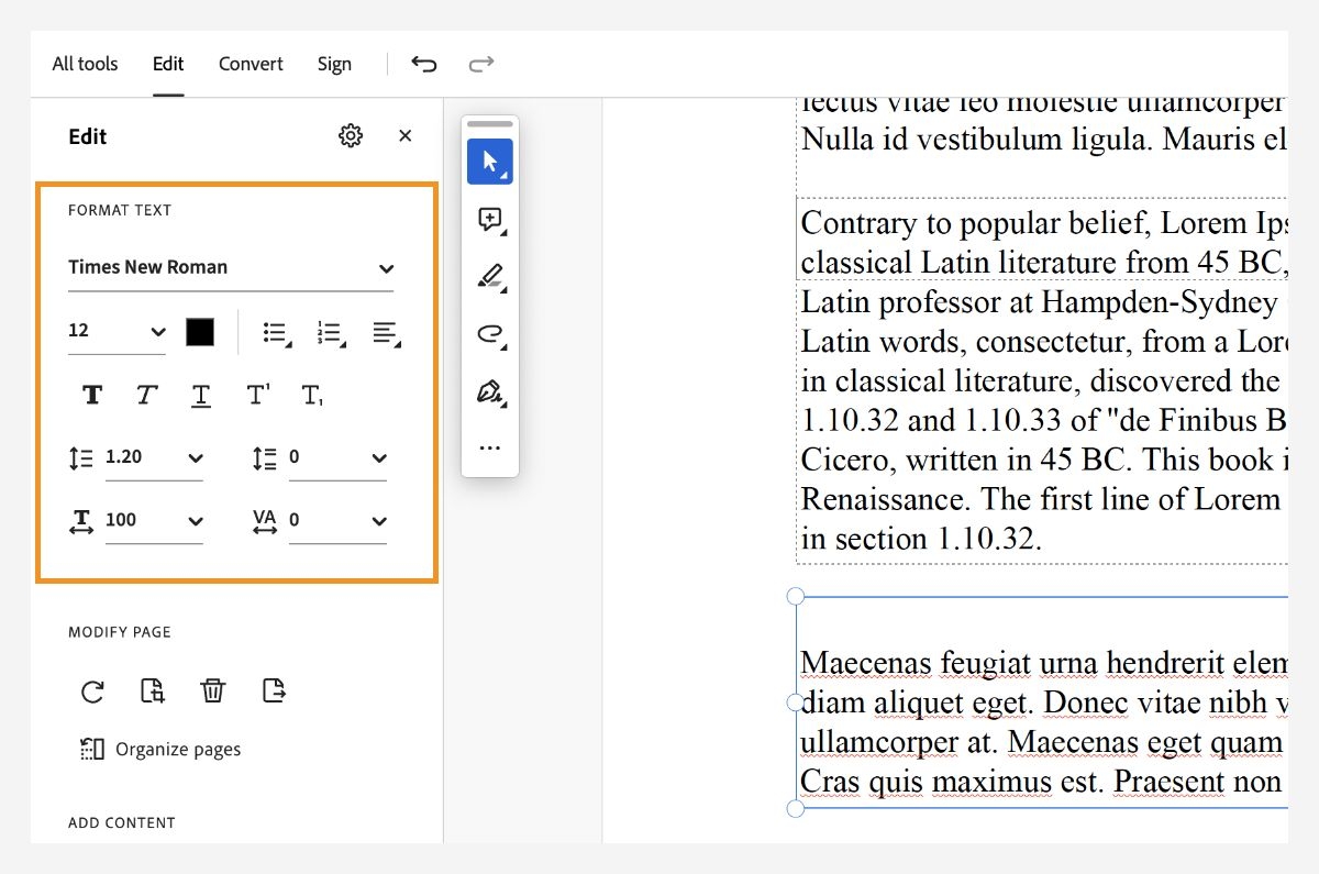 How To Edit Or Format Text In Pdfs Using Adobe Acrobat