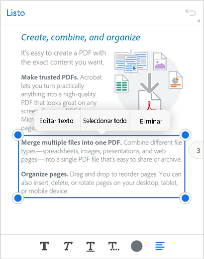 Trabajo Con Archivos Pdf En Acrobat Reader Ios Nueva Experiencia