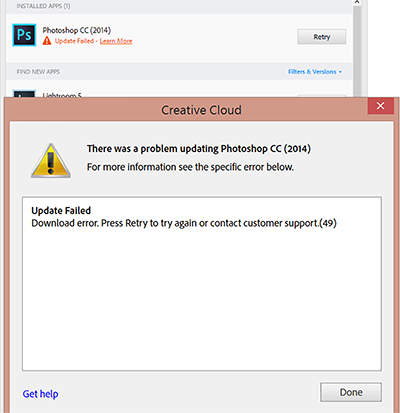Error 49 Error 49