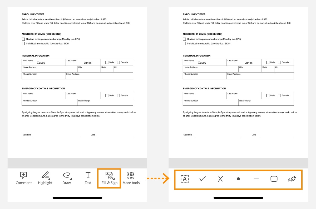 Delta Fill Sign Adobe توقف Fill & Sign: الانتقال إلى Acrobat Reader