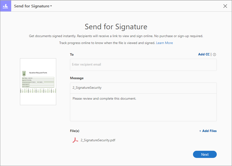 send-for-signature send-for-signature