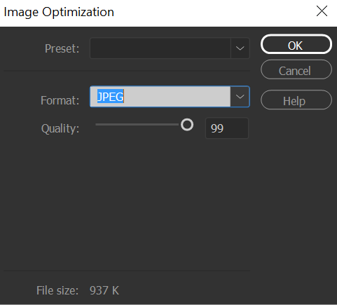 imageoptimization تحسين الصورة الخاصة بك في Dreamweaver