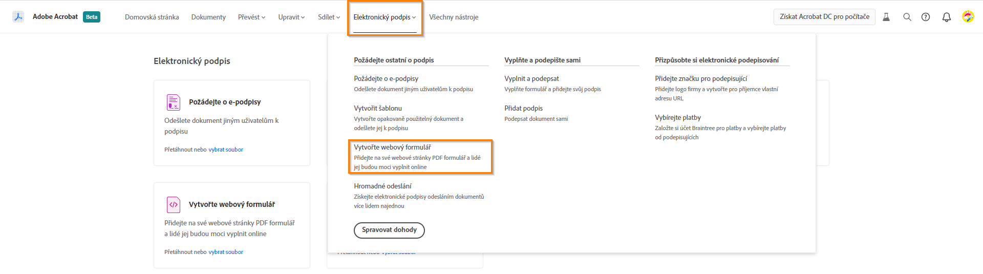 Tvorba webového formuláře