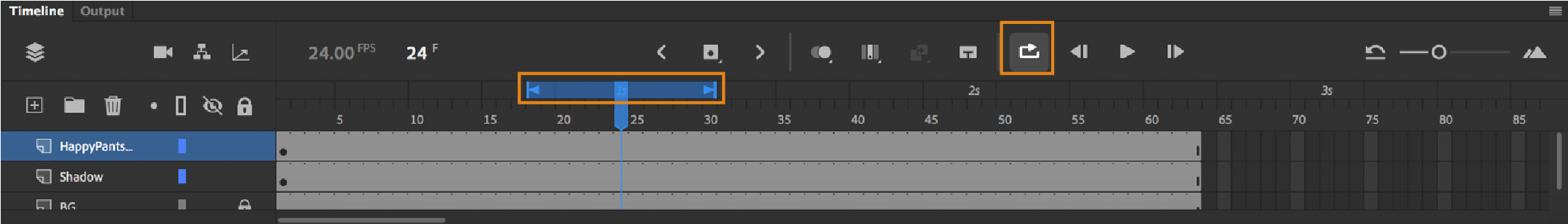 Možnost opakování smyčky
