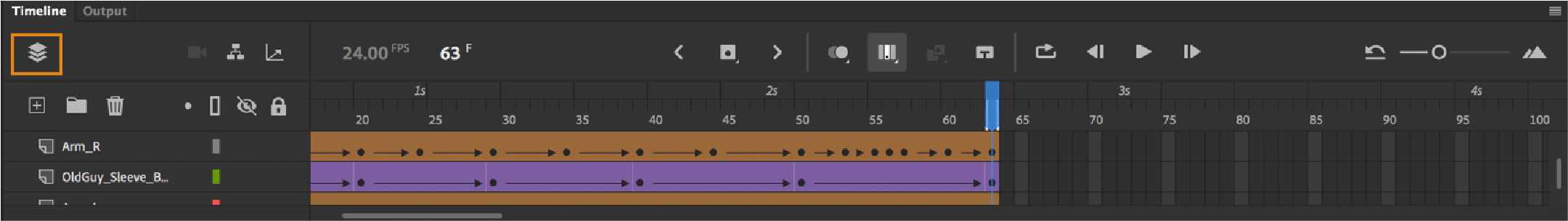 Zobrazení více vrstev