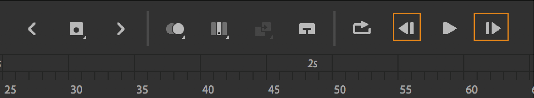 Ovládací prvky VCR