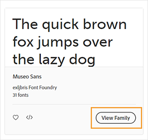 Klikněte na Zobrazit rodinu.