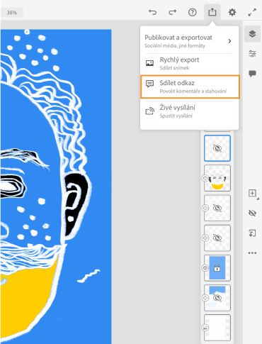 Komentování dokumentů v cloudu – sdílení kvůli hodnocení