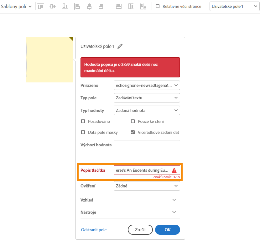 Vyšší textová kapacita tipů