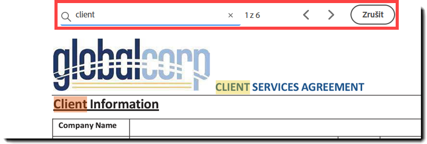 Vyhledávání textu