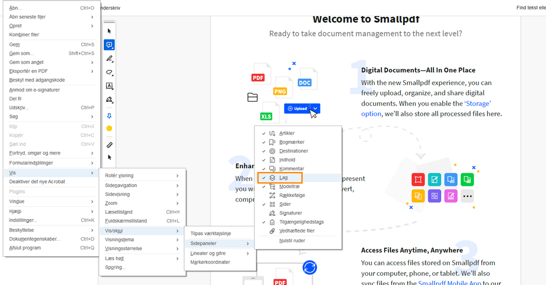 PDFlag, Adobe Acrobat