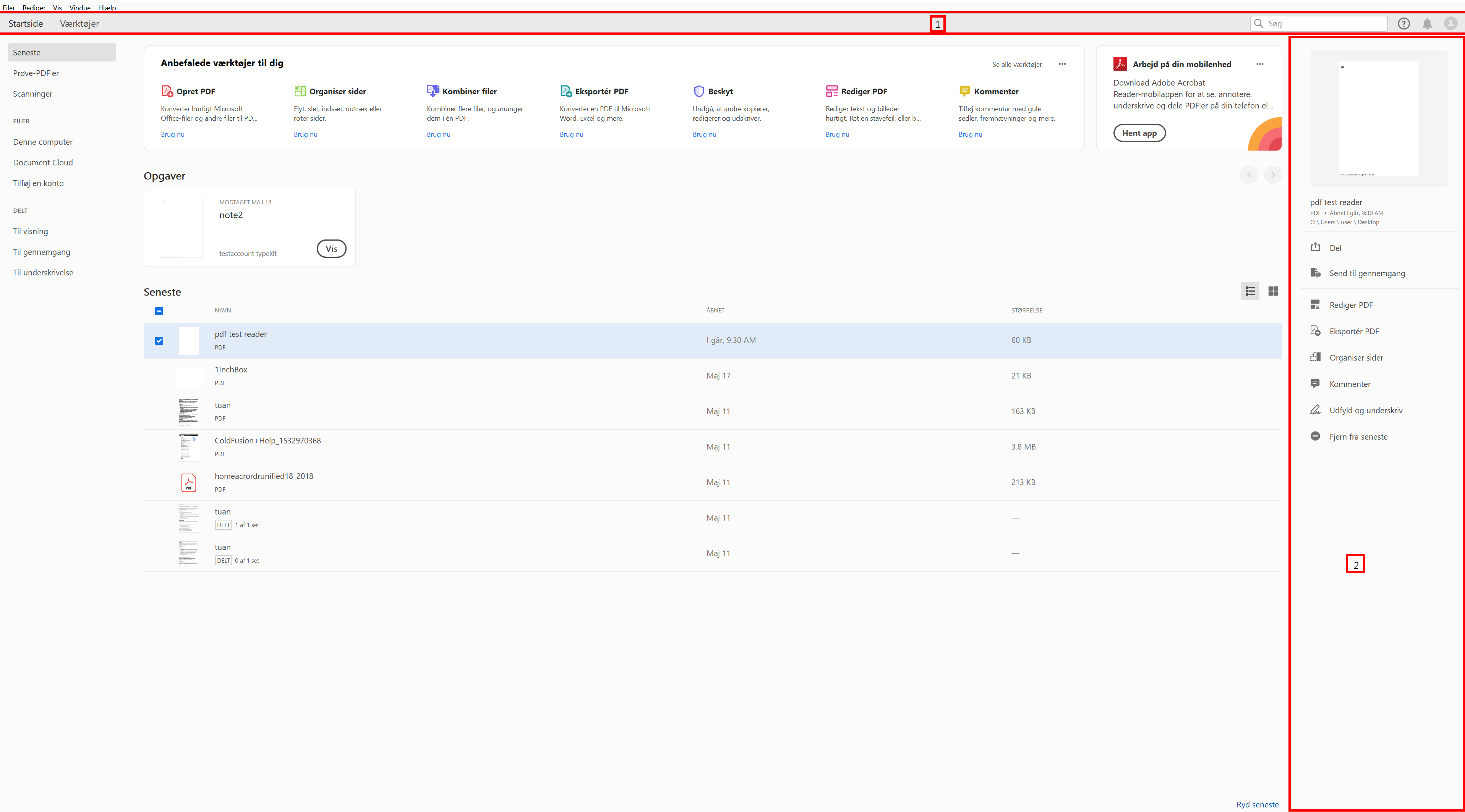 Nye VoiceOver-beholdere i Hjem-visning
