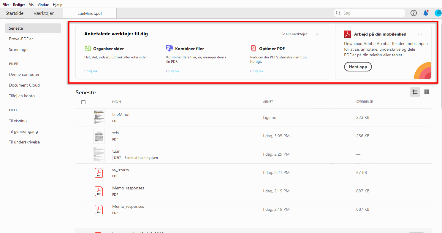 Onboarding-oplevelse i appen