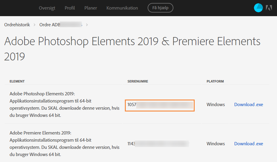 number verification adobe serial dit serienummer Find