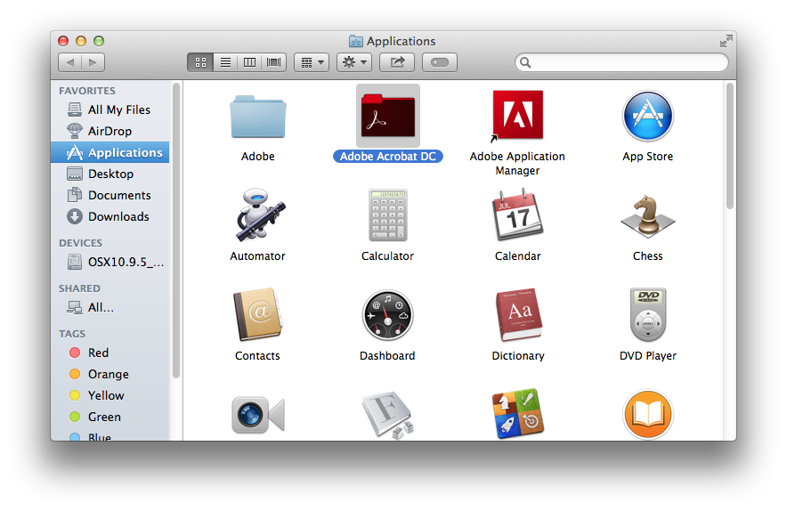 print driver for adobe acrobat x mac