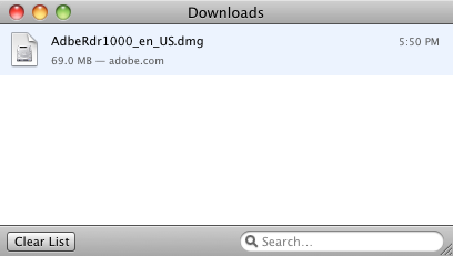 Fenster für Downloads Fenster für Downloads