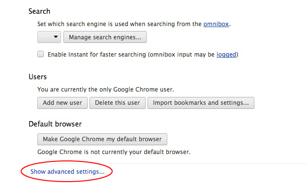 Chrome_setting