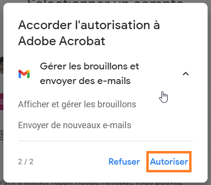 Berechtigung zum Erstellen eines E-Mail-Entwurfs Berechtigung zum Erstellen eines E-Mail-Entwurfs