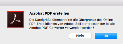 Neue Fehlermeldung Neue Fehlermeldung