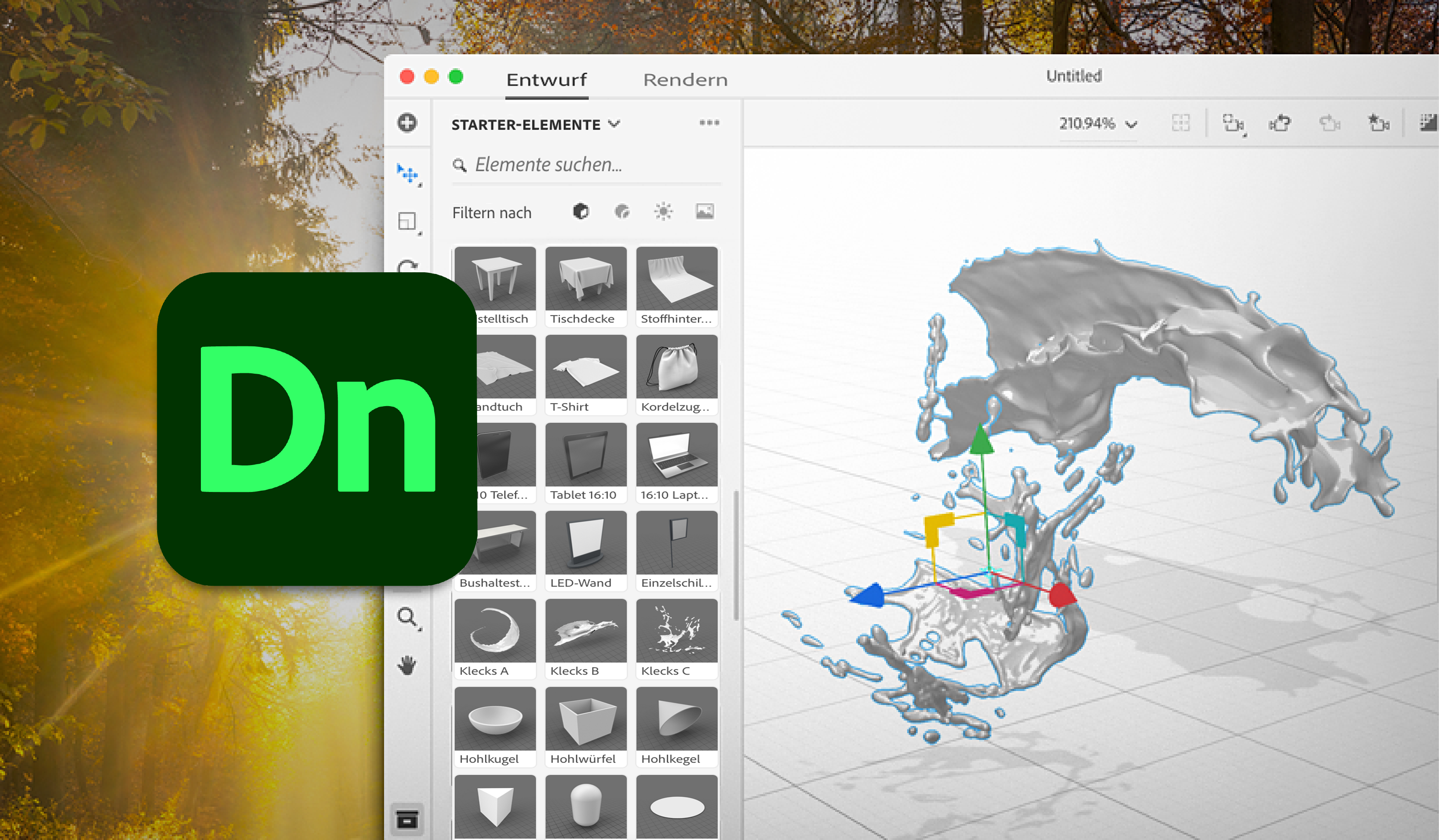 Quellen für in Aero nutzbare Elemente