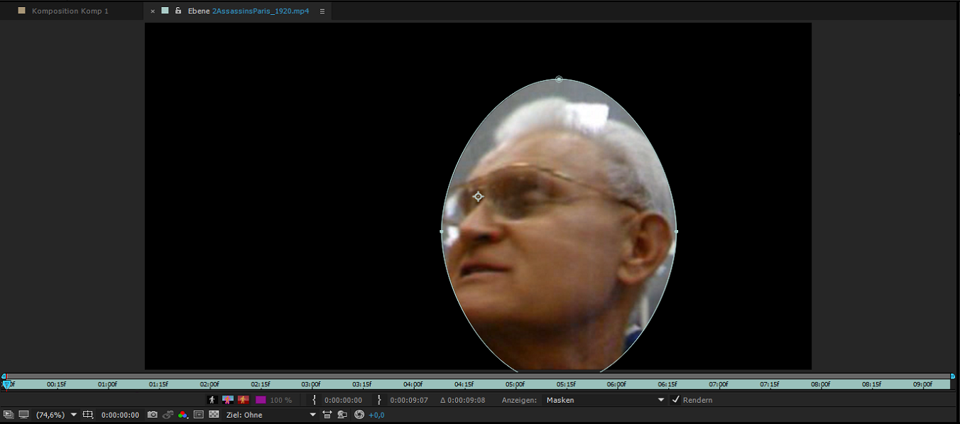 Zeichnen einer Maske Zeichnen einer Maske