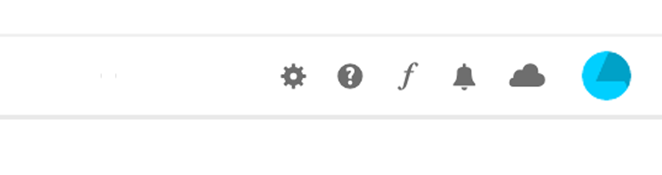 Creative Cloud Desktop-Applikation Zahnradsymbol in der Creative Cloud Desktop-Applikation