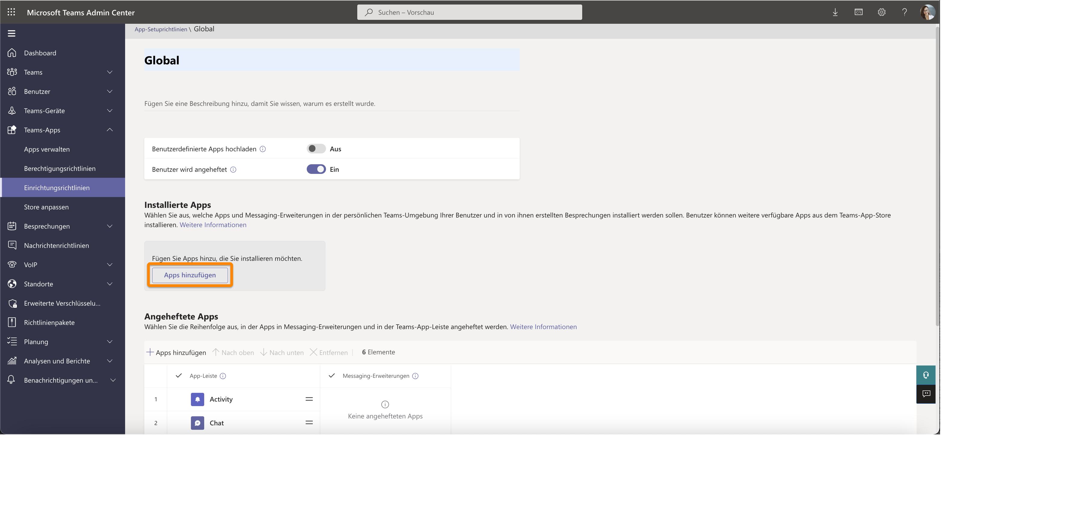 Konfiguriere adobe acrobat als standard pdf viewer in microsoft teams 