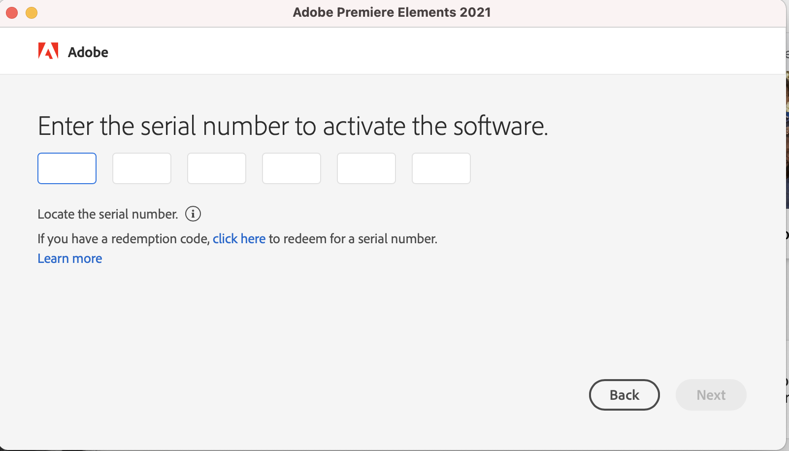 Herunterladen und Installieren von Adobe Premiere Elements