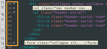 Code aufgrund von Tagblöcken ausblenden