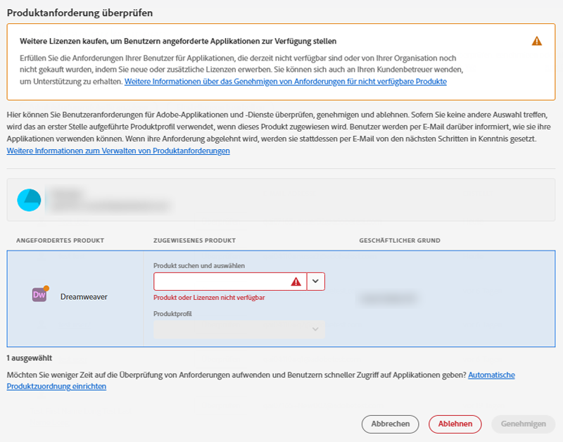Amazon Prime Video Ihre Anfrage Kann Nicht Bearbeitet Werden Produktanfragen verwalten