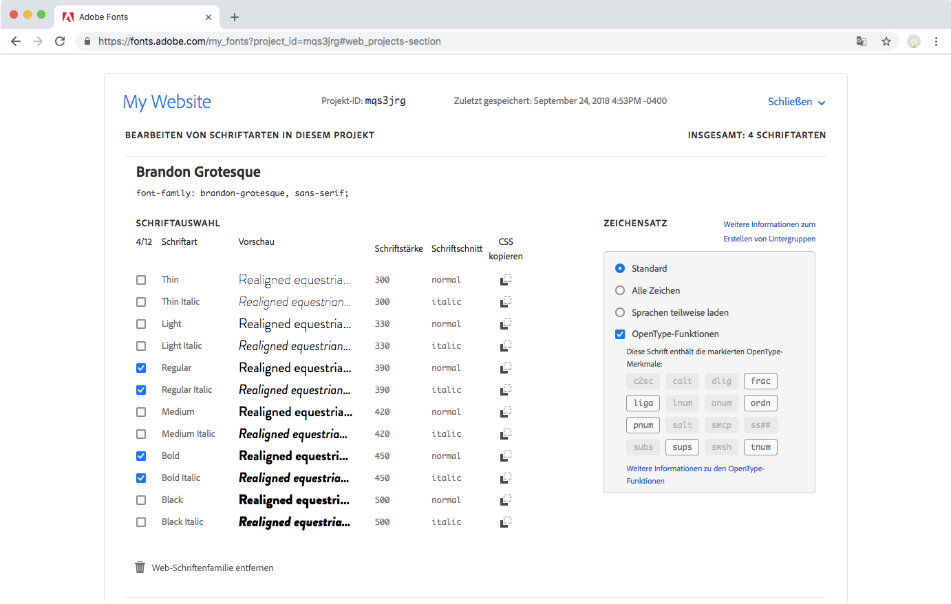 Font Weight In Css Mdn