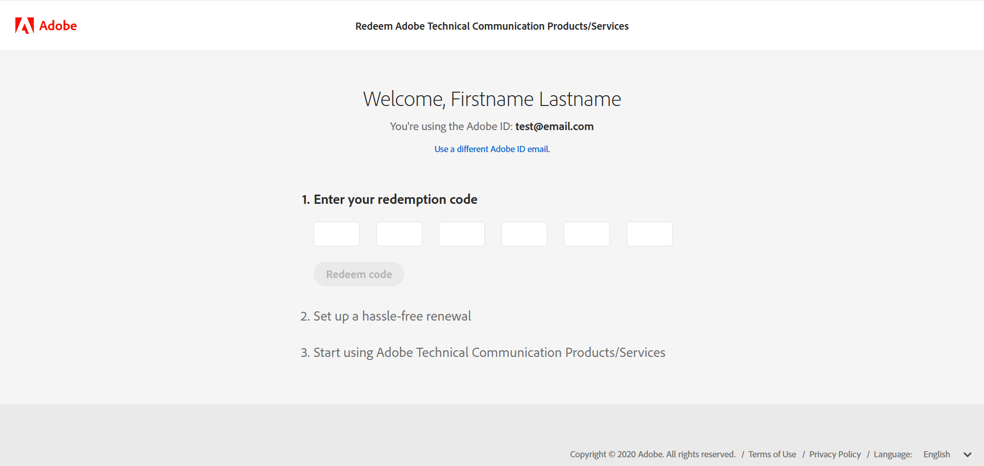 Adobe CaptivateAbonnementcode einl??sen