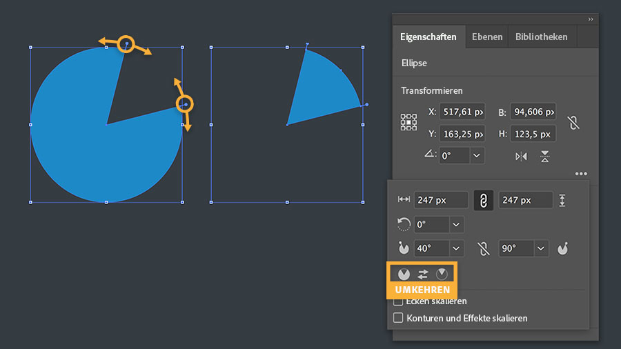 Эллипс в иллюстраторе. Adobe Illustrator острый эллипс. Two Ellipse Unite in Illustrator.