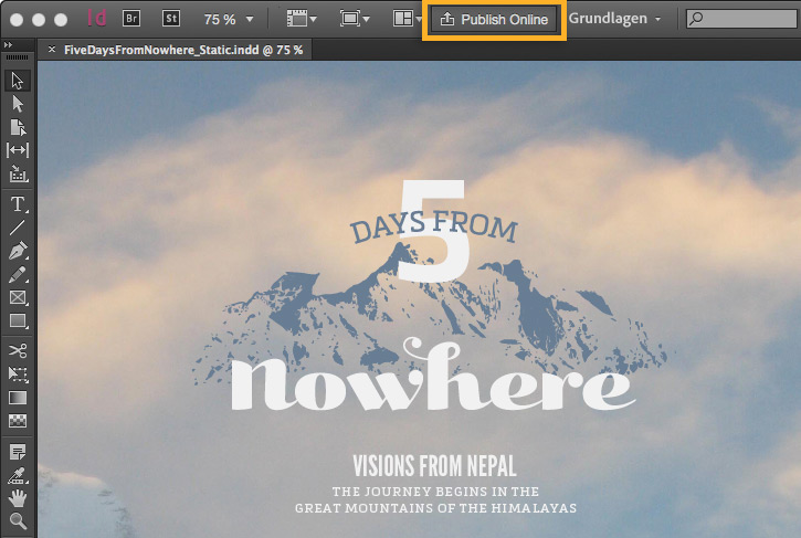 Indesign Dokumente Im Web Veroffentlichen Adobe Indesign Tutorials