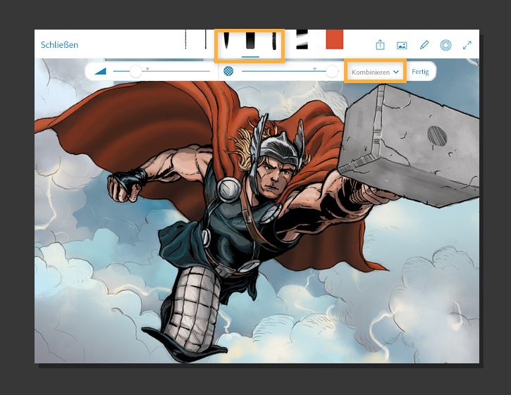 Von Der Skizze Zum Marvel Comic Mit Adobe Photoshop Sketch Adobe Photoshop Tutorials