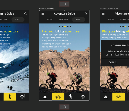 Hinzufügen von Zeichenflächen zur Arbeitsfläche in Photoshop