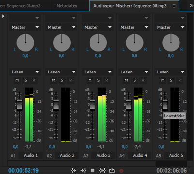 adobe premiere 7.0 sound ducking