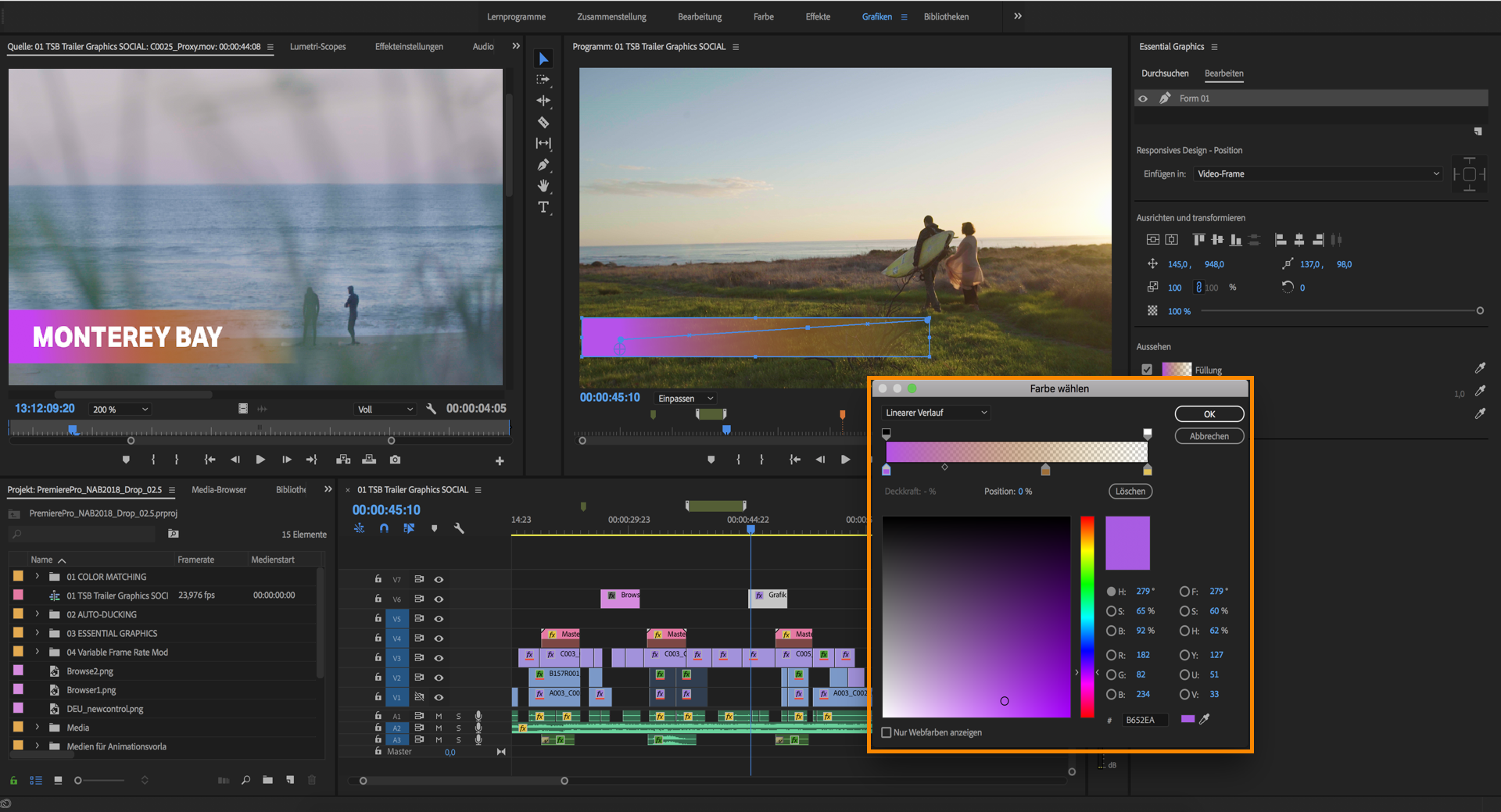 Überblick über die neuen Funktionen von Adobe Premiere Pro CC in den ...