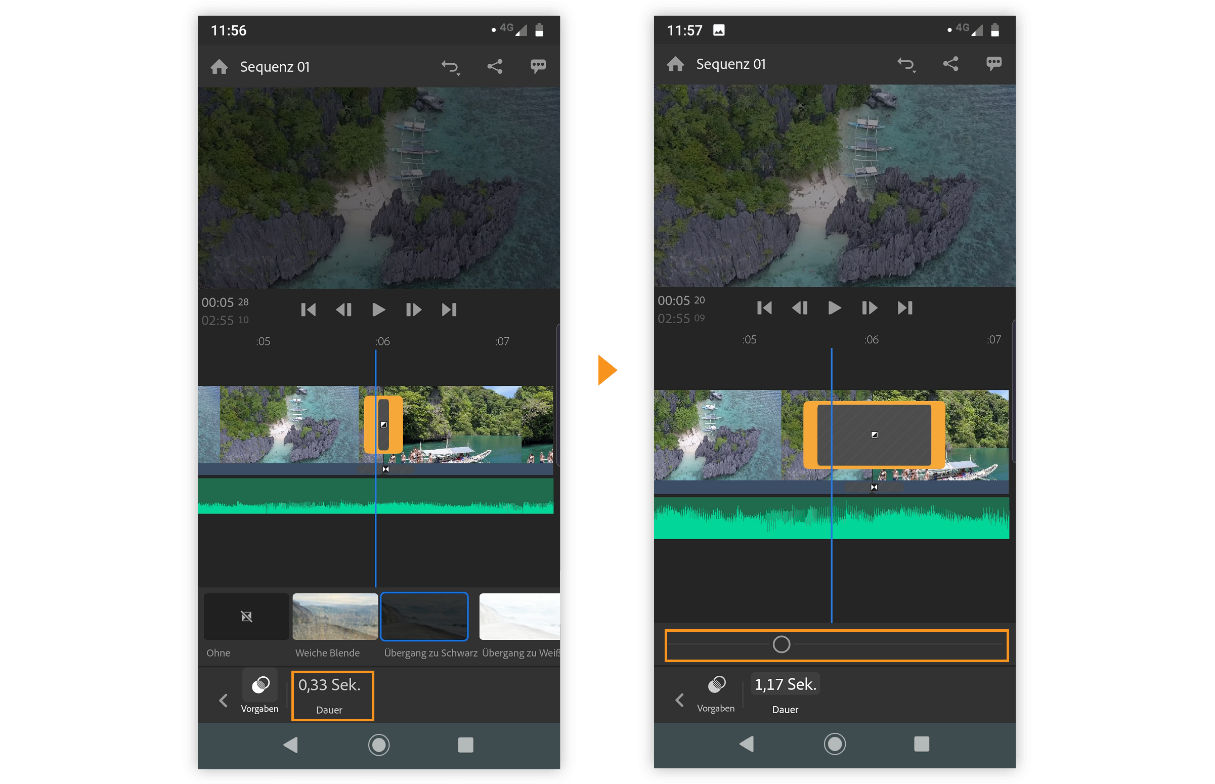 Aufzeichnen und Bearbeiten von Videos auf Ihrem AndroidGerät mit Adobe