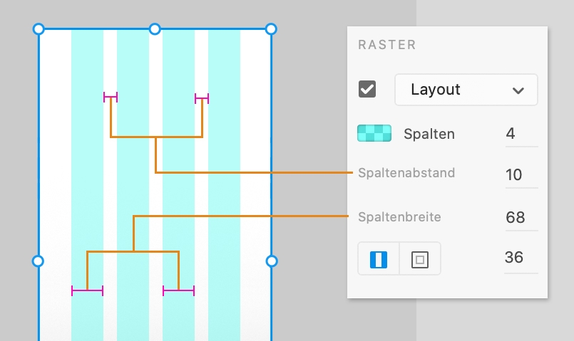 Raster, hilfslinien und abmessungen in pdf-dateien verwenden ...
