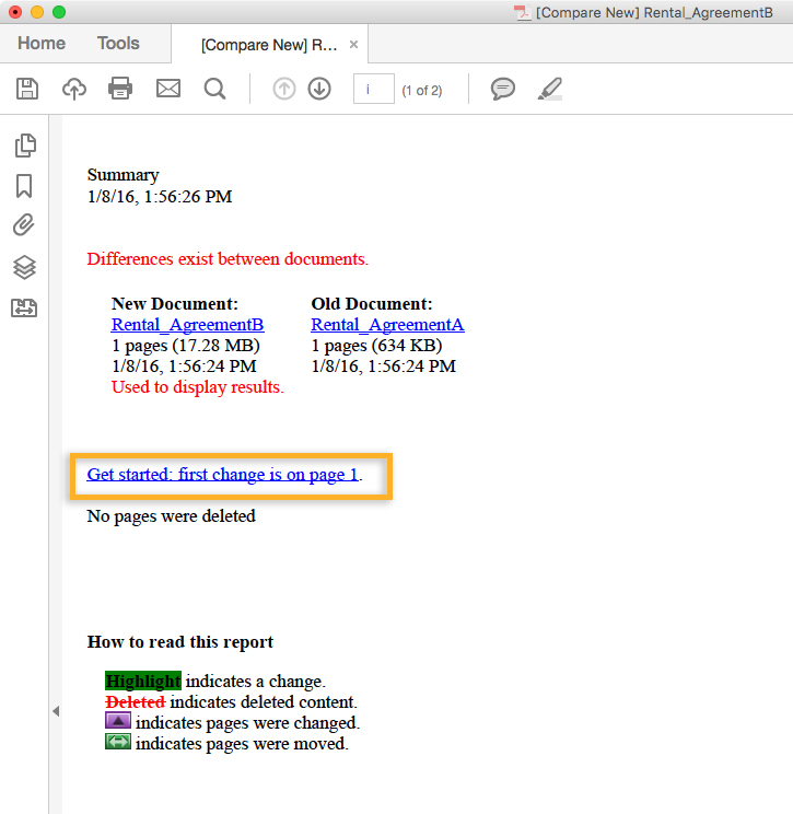 comparison of adobe acrobat versions