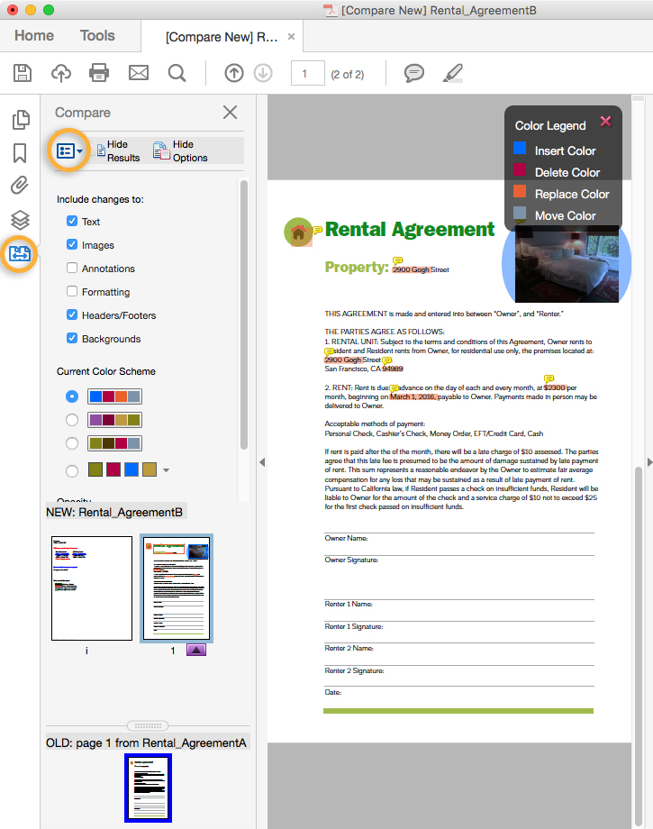 comparison of adobe acrobat versions