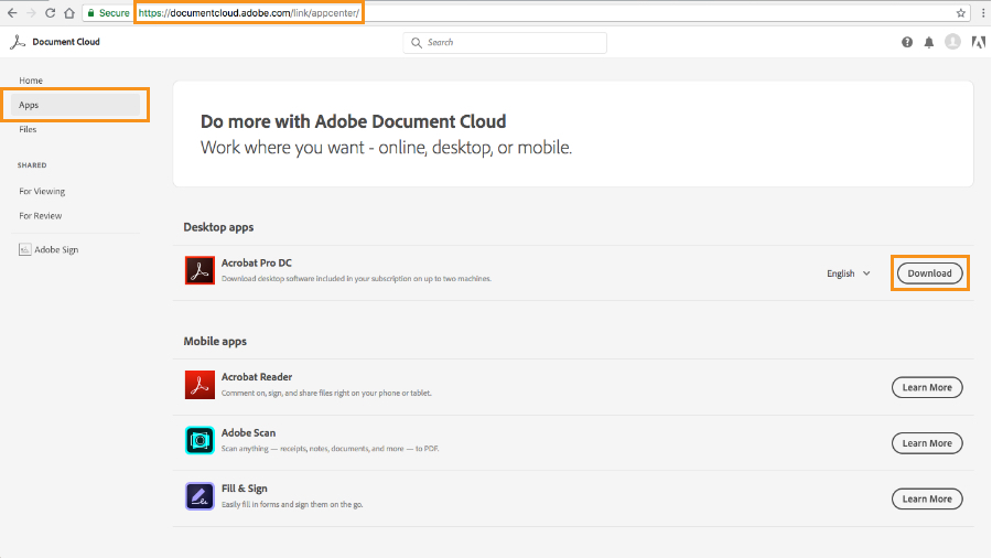 acrobat reader pro cc download