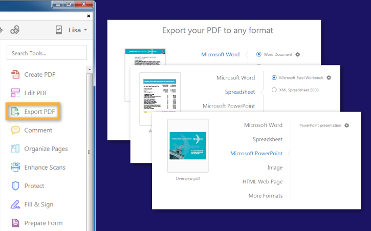 pdf exporter