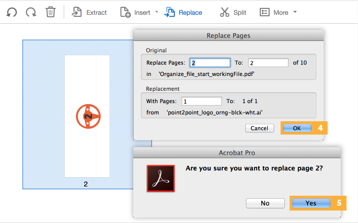 add page numbers in adobe acrobat pro dc