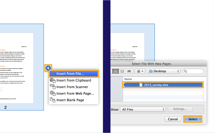 how to add a page to a pdf