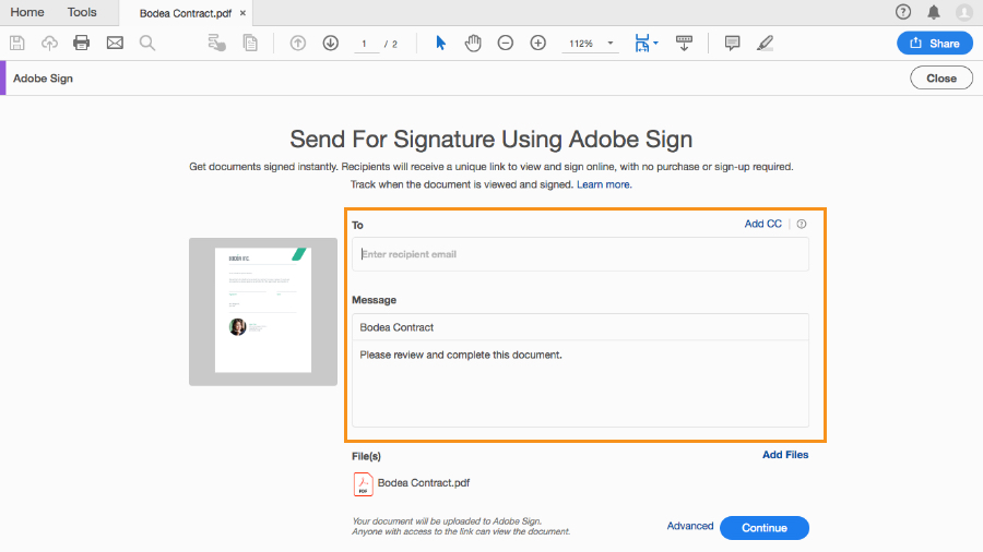 adobe signature free