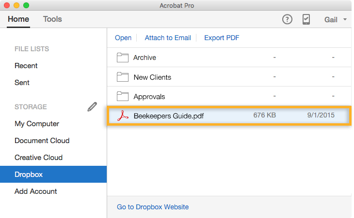 adobe acrobat download from dropbox