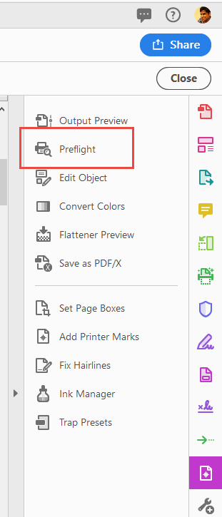 preflight adobe